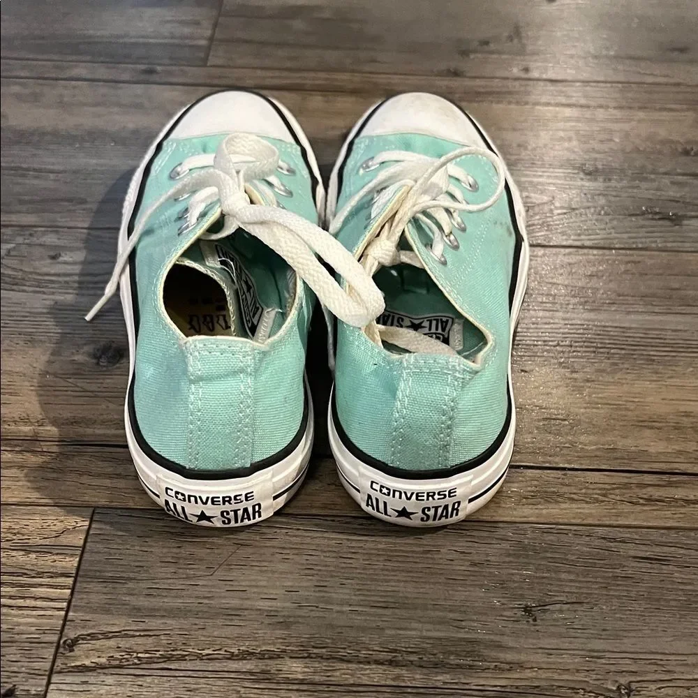 Converse Mint Green Low-Top Sneakers - Picture 3 of 8